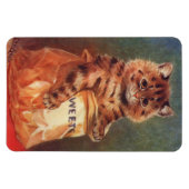 Mixed Süßigkeiten Cat von Louis Wain Magnet (Horizontal)
