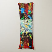 MIXED von Christèle Chabrette Seitenschläferkissen (Vorderseite Vertikal)