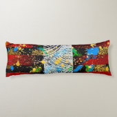 MIXED von Christèle Chabrette Seitenschläferkissen (Rückseite)