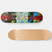 MIXED von Christèle Chabrette Skateboard (Horizontal)