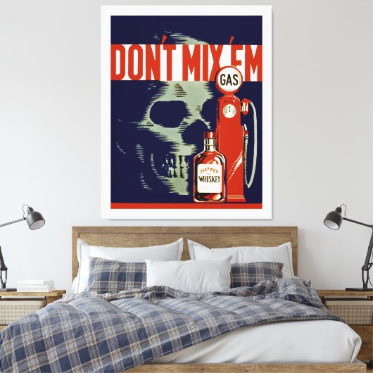 Mix'Em - XL Leinwanddruck (Insitu (Schlafzimmer))