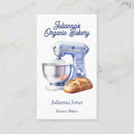 Mixer Bread Bakery Pastry Chef  Visitenkarte