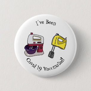 Mixer-Cartoon-Abbildung Button