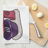 Mixer-Cartoon-Abbildung Geschirrtuch (Viertel Falte)