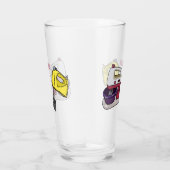 Mixer-Cartoon-Abbildung Glas (Rechts)