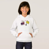 Mixer-Cartoon-Abbildung Hoodie (Vorne ganz)