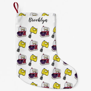 Mixer-Cartoon-Abbildung Kleiner Weihnachtsstrumpf