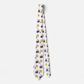 Mixer-Cartoon-Abbildung Krawatte (Vorderseite)