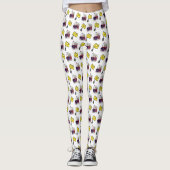 Mixer-Cartoon-Abbildung Leggings (Vorderseite)