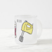 Mixer-Cartoon-Abbildung Mattglastasse (VorderseiteRechts)