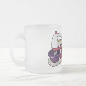 Mixer-Cartoon-Abbildung Mattglastasse (Links)