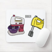 Mixer-Cartoon-Abbildung Mousepad (Mit Mouse)