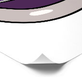 Mixer-Cartoon-Abbildung Poster (Ecke)