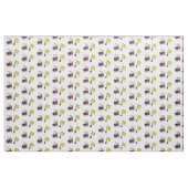 Mixer-Cartoon-Abbildung Stoff (Fat Quarter (45,7 x 55,9 cm))
