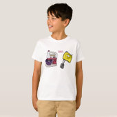 Mixer-Cartoon-Abbildung T-Shirt (Vorne ganz)