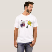Mixer-Cartoon-Abbildung T-Shirt (Vorne ganz)