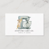 Mixer Kuchen + Bäckerei Visitenkarte (Vorderseite)