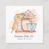 Mixer Kuchen + Bäckerei Visitenkarte (Vorderseite)