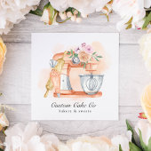 Mixer Kuchen + Bäckerei Visitenkarte