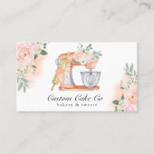 Mixer Kuchen + Bäckerei Visitenkarte (Vorderseite)