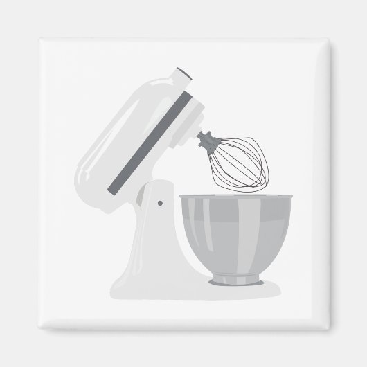 Mixer Pop Art Küche Magnet (Vorne)