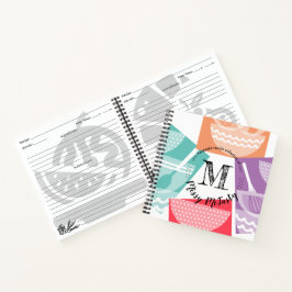 Mixing Bowls Personal Kochbuch Rezept Notebook Notizblock