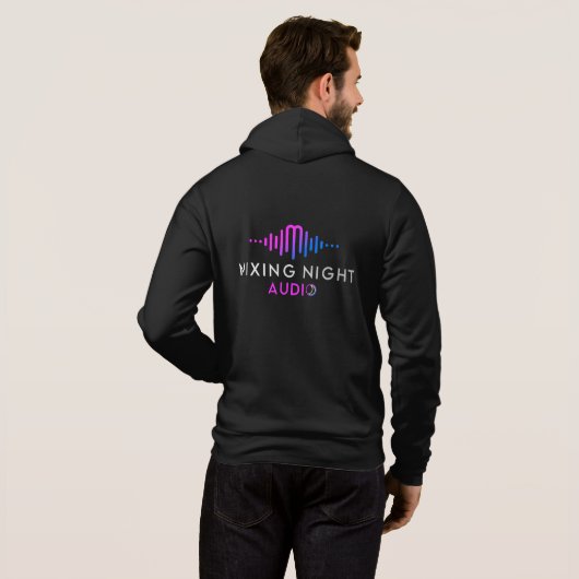 Mixing Night Audio Hoodie (Schwarz voll)