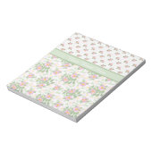 Mix'n'match Dog Rose Florals: Notepad oder Jotter Notizblock (Rotiert)