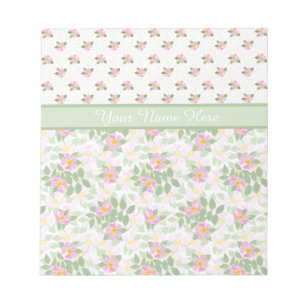 Mix'n'match Dog Rose Florals: Notizblock oder Noti