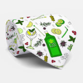 Mixologe Martini Cocktails trinken Tonic Drinks Krawatte (Gerollt)