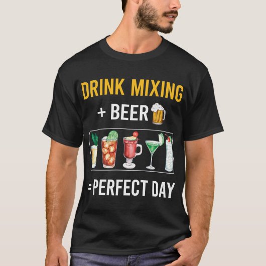 Mixologe Mixology Bartending T-Shirt (Vorderseite)