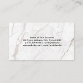 Mixologie | Cocktailgetränke | Marmor Visitenkarte (Rückseite)