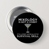 Mixologie ist eine postapokalyptische Überlebensfä Button (Vorne & Hinten)
