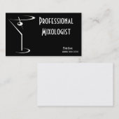 Mixologist-Visitenkarten Visitenkarte (Vorne/Hinten)
