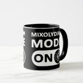 Mixolydischer Musikmodus Ein - Tasse (VorderseiteRechts)