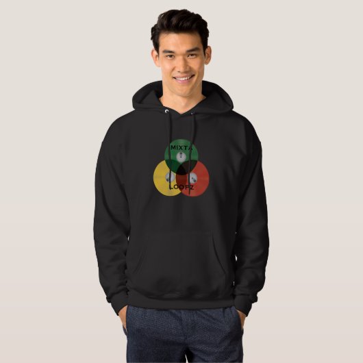 Mixta Loopz Reggae Hoodie (Vorne ganz)