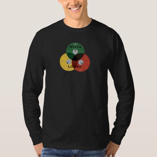 Mixta Loopz Reggae Long Sleeve T-Shirt (Vorderseite)