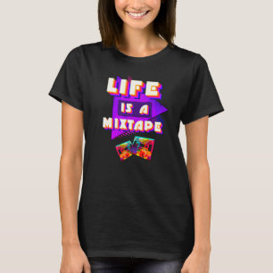 Mixtape 80er 90s Vintage Kostümrückführung für Män T-Shirt