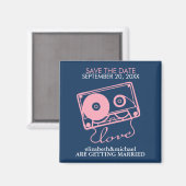 Mixtape der Liebe Speichern Sie die Ankündigungen Magnet (Vorderseite/Rückseite)