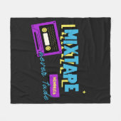 Mixtape-Erinnerungen Retro-Kassette Nostalgie Fleecedecke (Vorderseite (Horizontal))