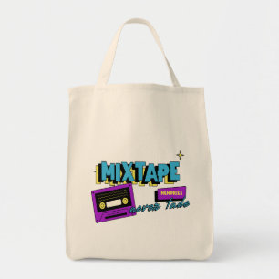Mixtape-Erinnerungen Retro-Kassette Nostalgie  Tragetasche