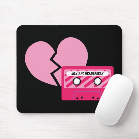 MixTape Heartbreak Mousepad (Mit Mouse)
