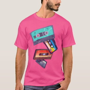 Mixtape Kassette Vintagen 80er 90S Retro Vibes T-Shirt