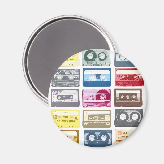 Mixtapes Graphic Magnet (Vorderseite/Rückseite)