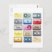 Mixtapes Graphic Postkarte (Vorne/Hinten)