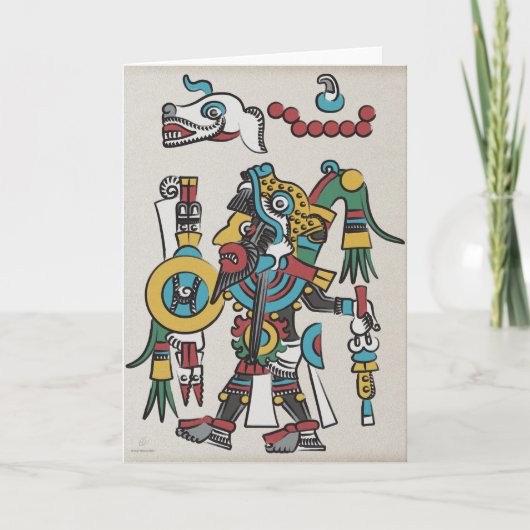 Mixtec Greetings Card Karte (Vorderseite)