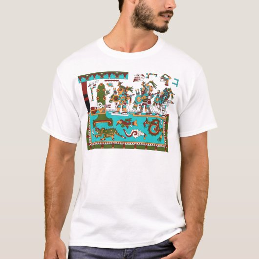 Mixtec Krieger T-Shirt (Vorderseite)