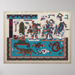 Mixtec Warriors Poster