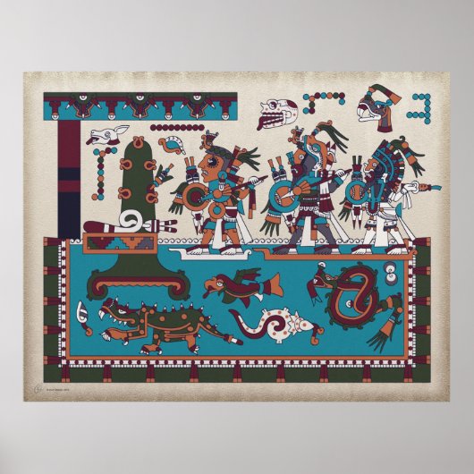 Mixtec Warriors Poster (Vorne)