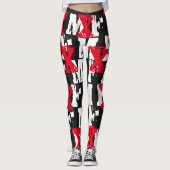 MixxedFit® inspirierte MF darstellen Leggings (Vorderseite)